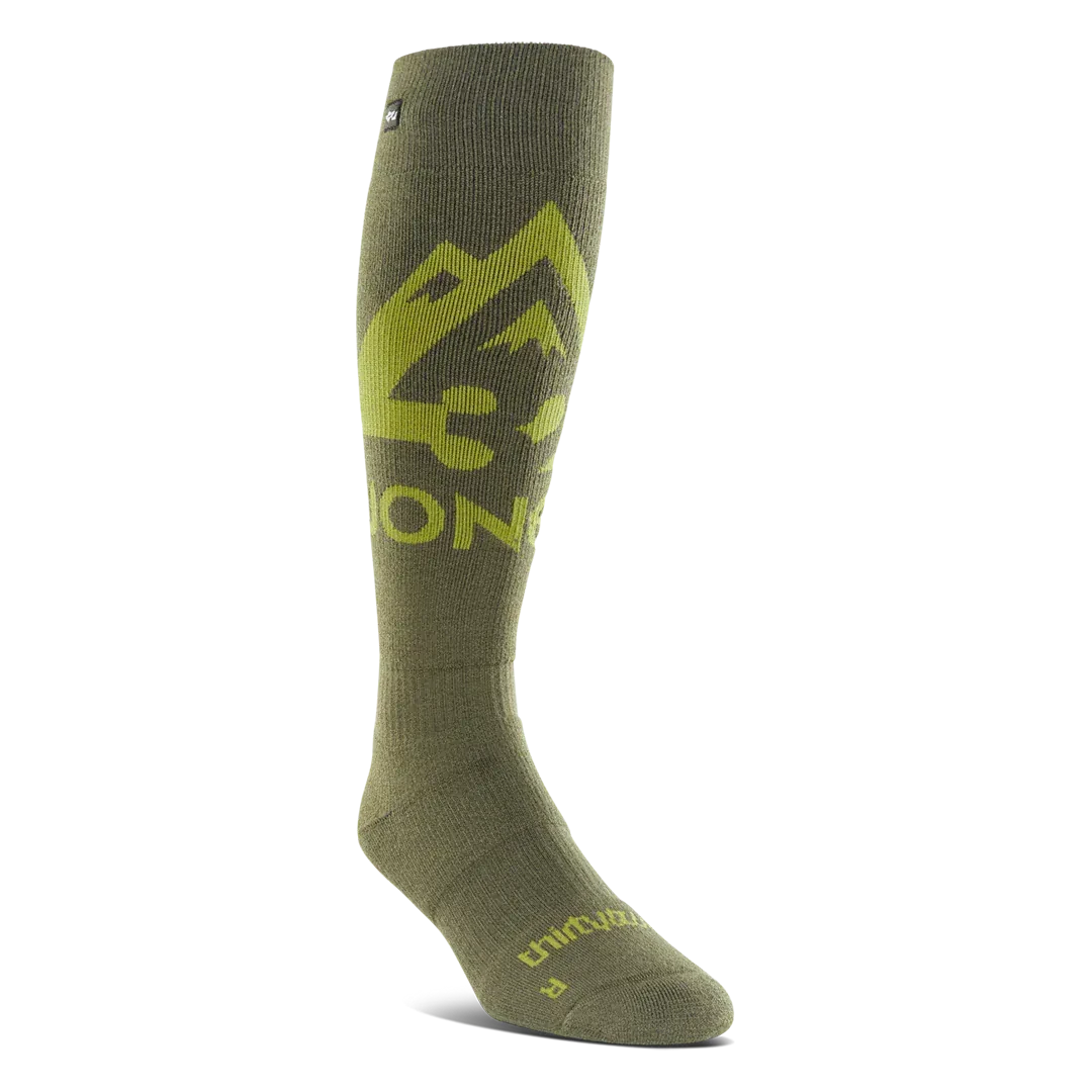 THIRTYTWO Thirtytwo Men's Jones Merino Snowboard Sock  Snowfit