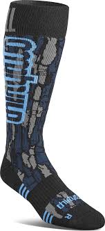 THIRTYTWO Thirtytwo Signature Merino Socks Black-Blue-L-XL Snowfit