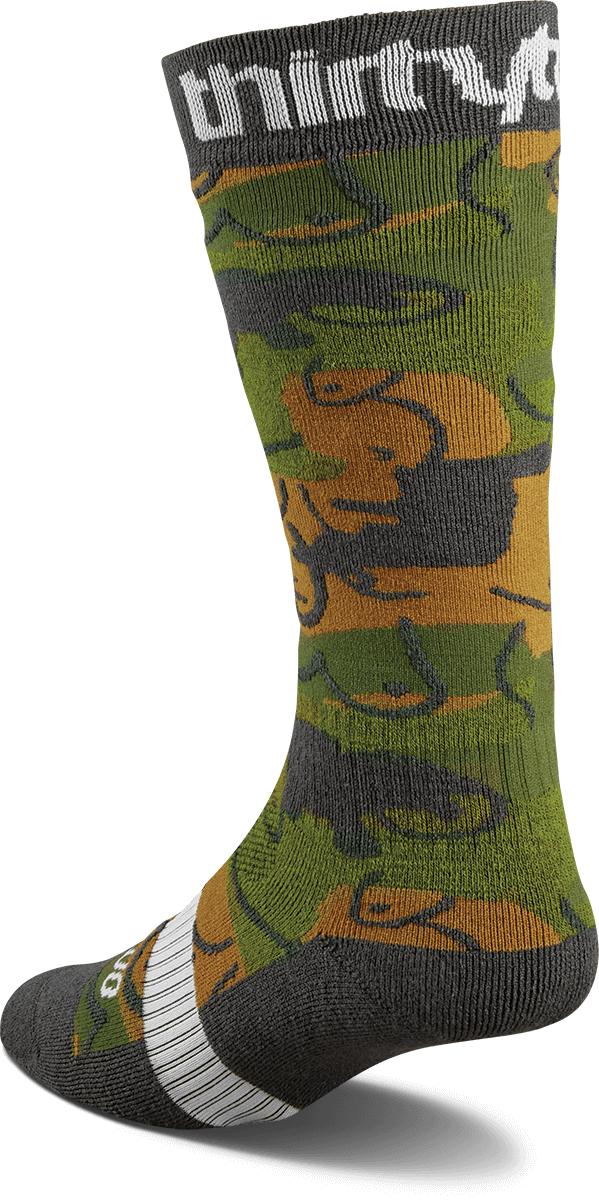 Collection of THIRTYTWO Thirtytwo Women's Merino Sock B4BC-Camo-L-XL Snowfit in a gallery layout