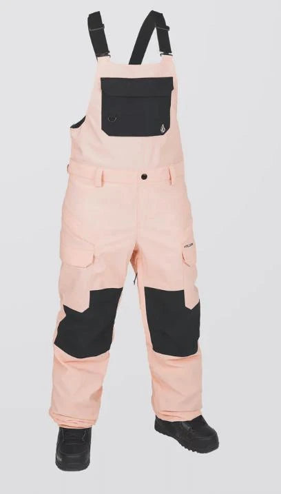 Image of VOLCOM Volcom Creston 3D Stretch Bib Overall Coral-Haze-L Snowfit