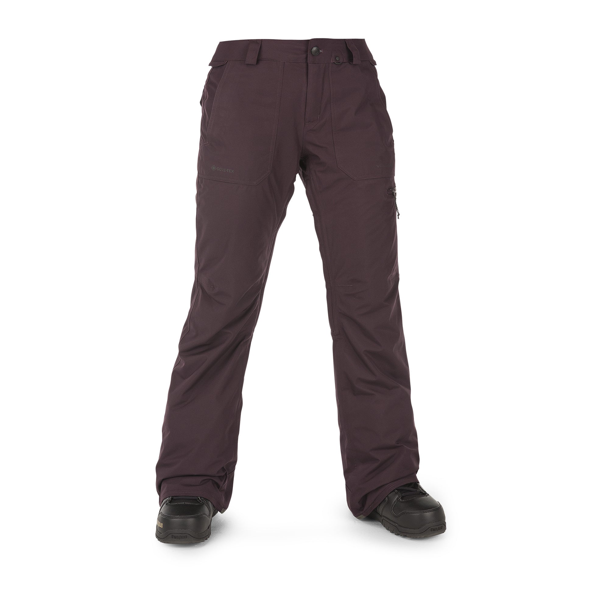 Image of Volcom Knox Ins Gore-Tex Pant Black Plum VOLCOM