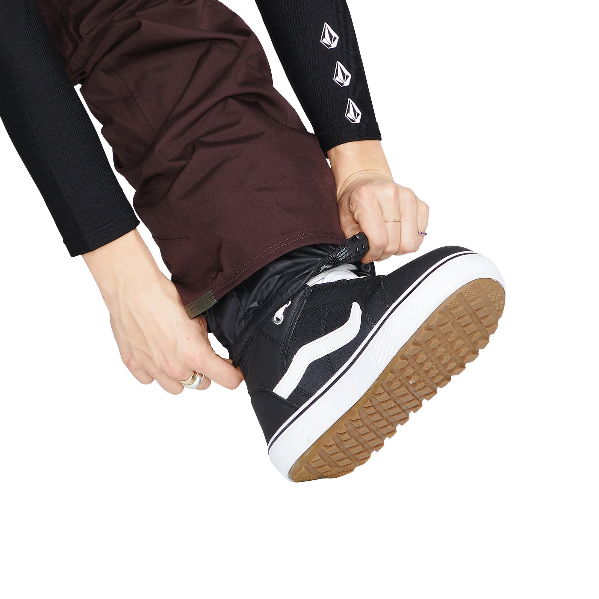 Image of Volcom Knox Ins Gore-Tex Pant Black Plum VOLCOM