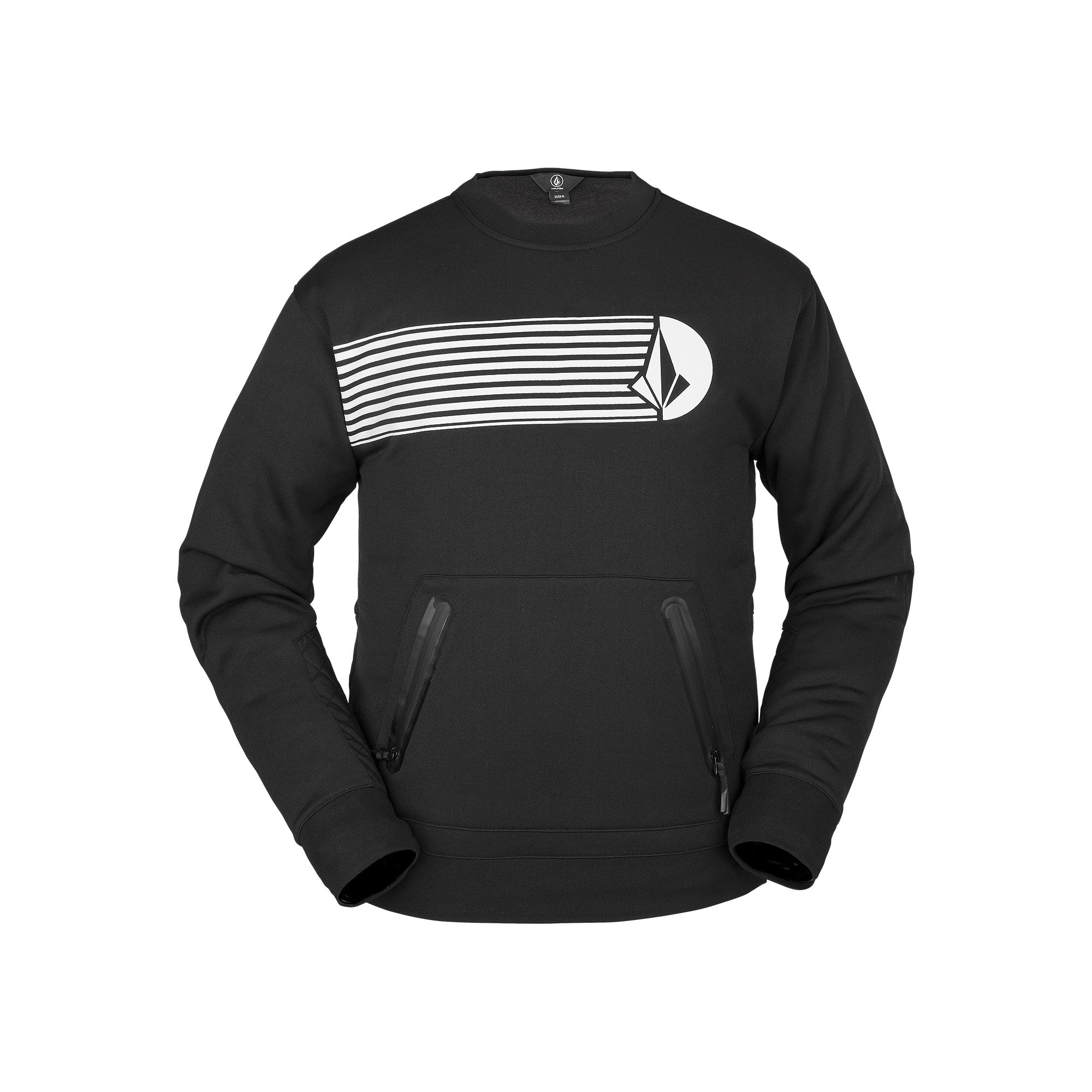 Image of Volcom Let It Storm Crew Black VOLCOM