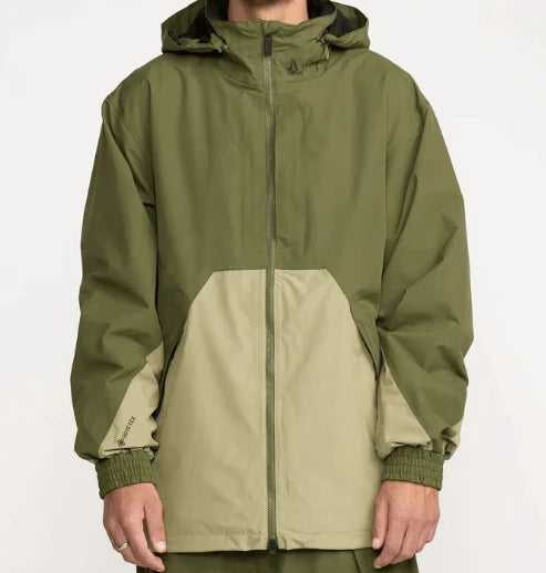 VOLCOM Volcom Longo Gore-Tex Jacket Dark Olive / L Snowfit