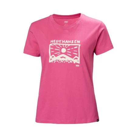 Image of W F2F Organic Cotton T-Shirt Cascade HELLY HANSEN