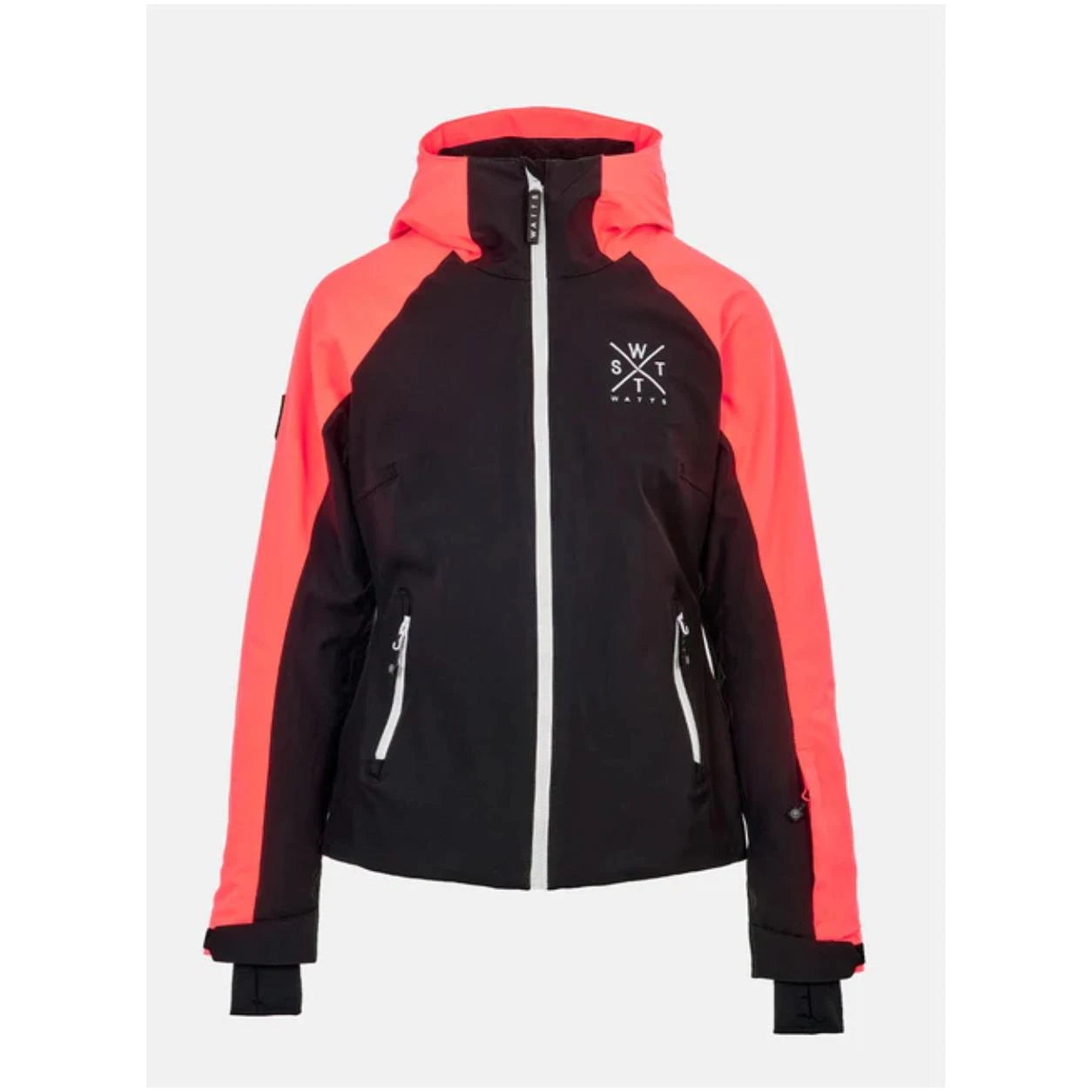 Image of Snowfit Watts X Ice  Jacket Black-Pink-S Snowfit