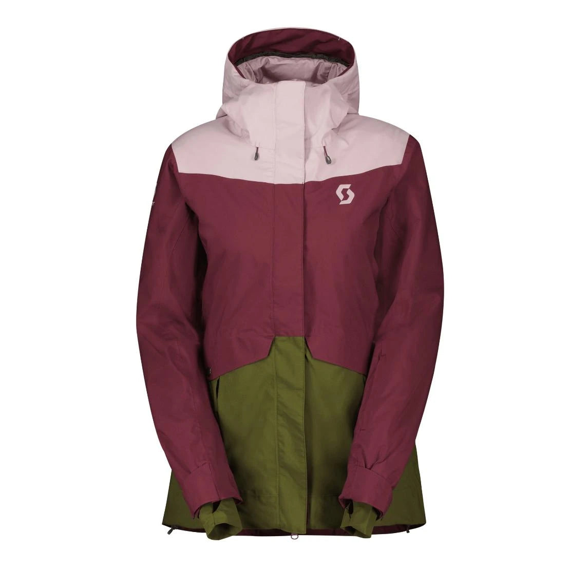 Image of Scott Jacket W's Ultimate Dryo Plus Cloud Pink/Wild Red SCOTT